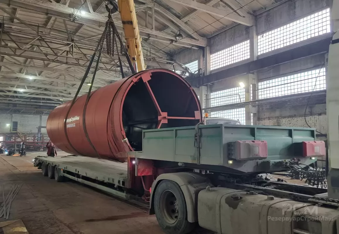Изготовление и отгрузка трех БАГВ-400 м3